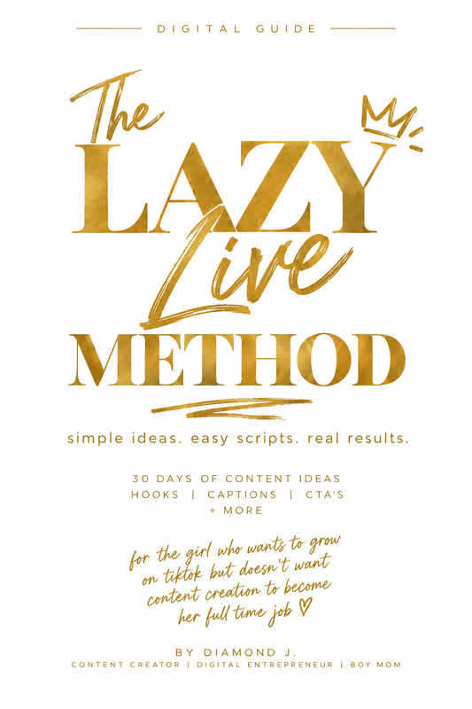 The lazy live method